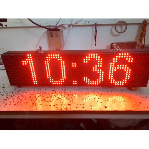 Led Dijital Saat Derece Isı Sıcaklık Tarih