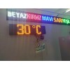 Led Dijital Saat Derece Isı Sıcaklık Tarih